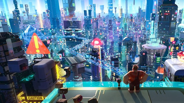 Raubíř Ralf a internet